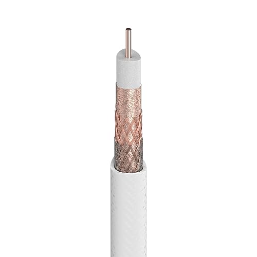 Televes 2141 - Cable coaxial t100 plus blanco