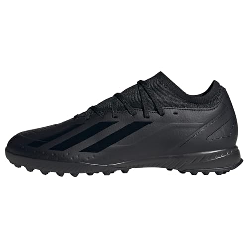 adidas X Crazyfast.3 Turf Boots, Zapatillas Unisex Adulto, Core Black/Core Black/Core Black, 44 2/3 EU